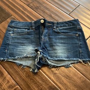Size 4 cut off shorts from express.
